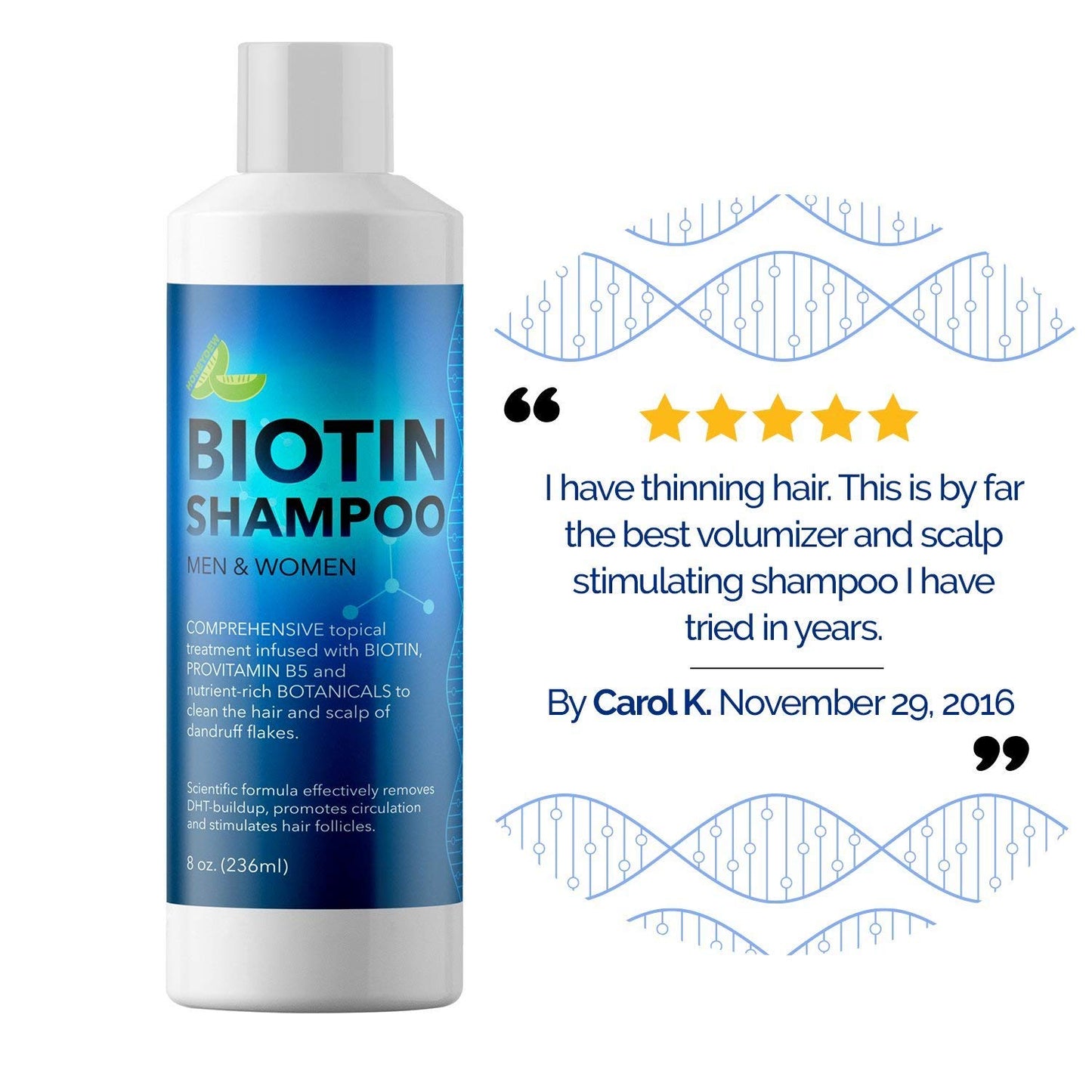 Biotin Shampoo for Hair Loss Bestseller - HaiRegrow