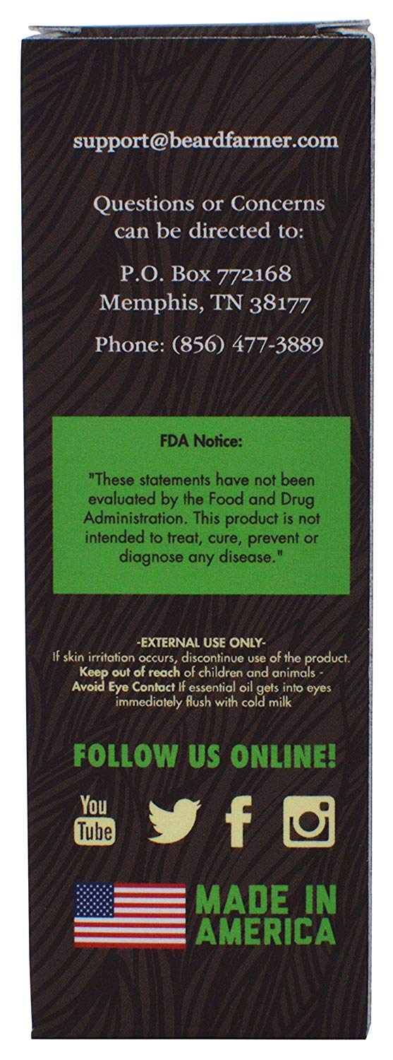 Beard Growth Oil by Beard Farmer - HaiRegrow