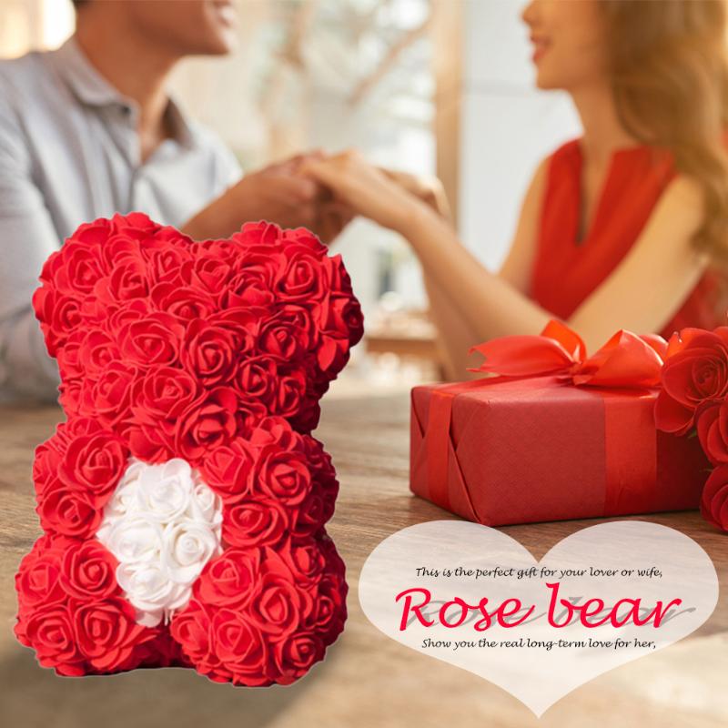 The Rose Bear Valentine's Day Gift 25cm