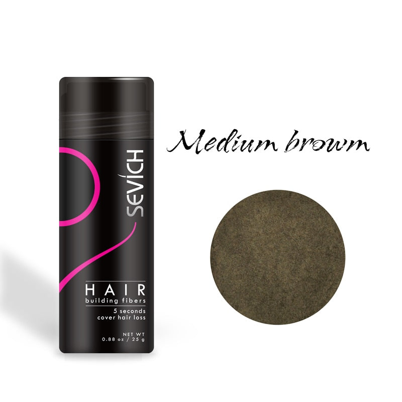 Keratin Hair Building Fibers Sevich 25g - HaiRegrow