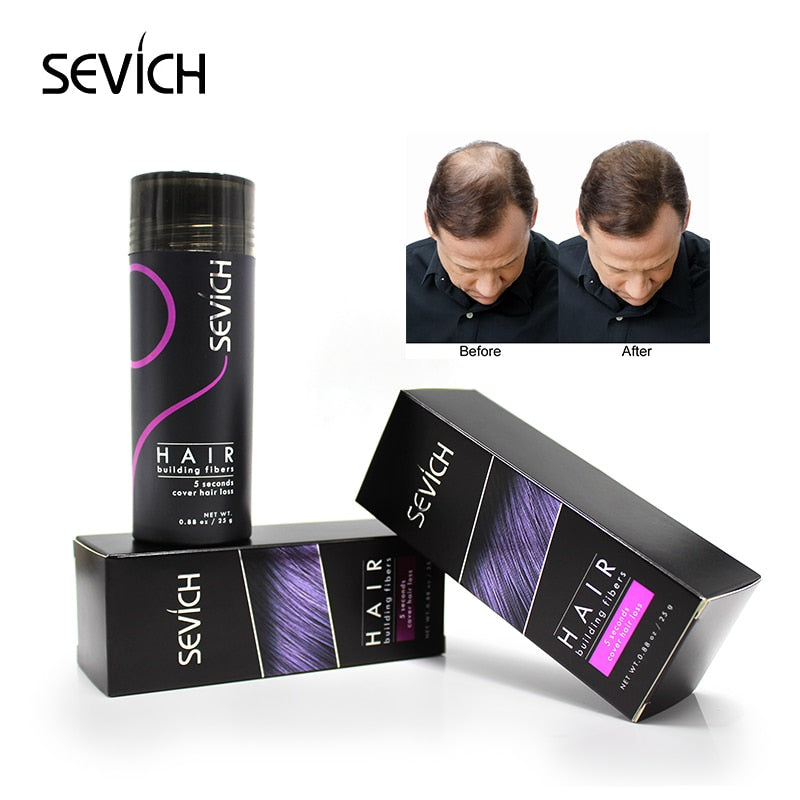 Keratin Hair Building Fibers Sevich 25g - HaiRegrow