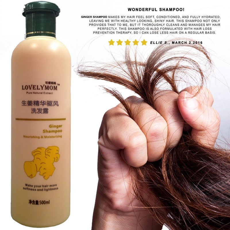 Ginger Hair Shampoo - Professional Hair & Scalp Treatment - HaiRegrow