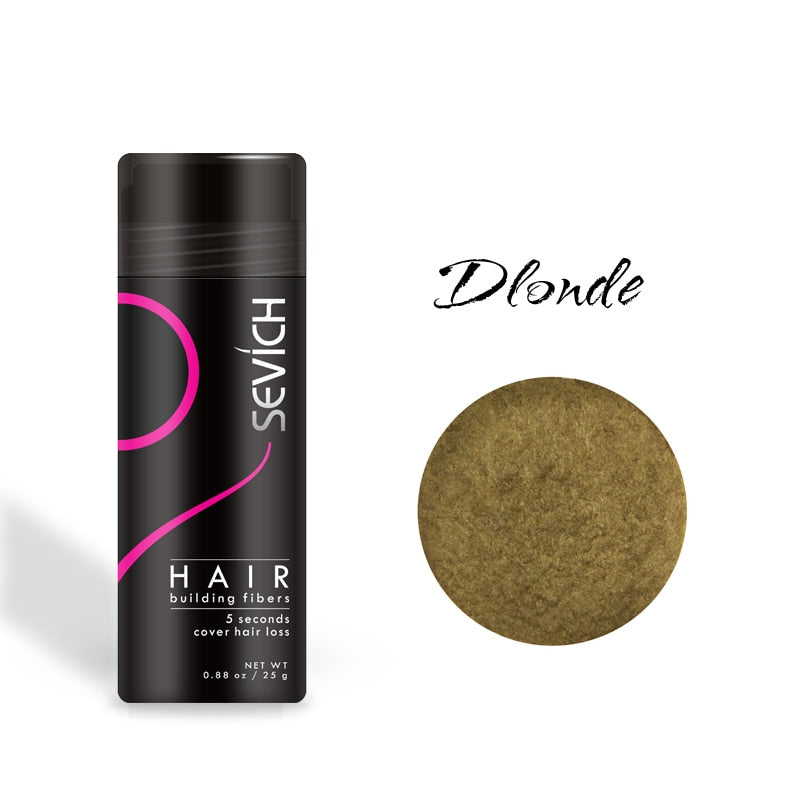 Keratin Hair Building Fibers Sevich 25g - HaiRegrow