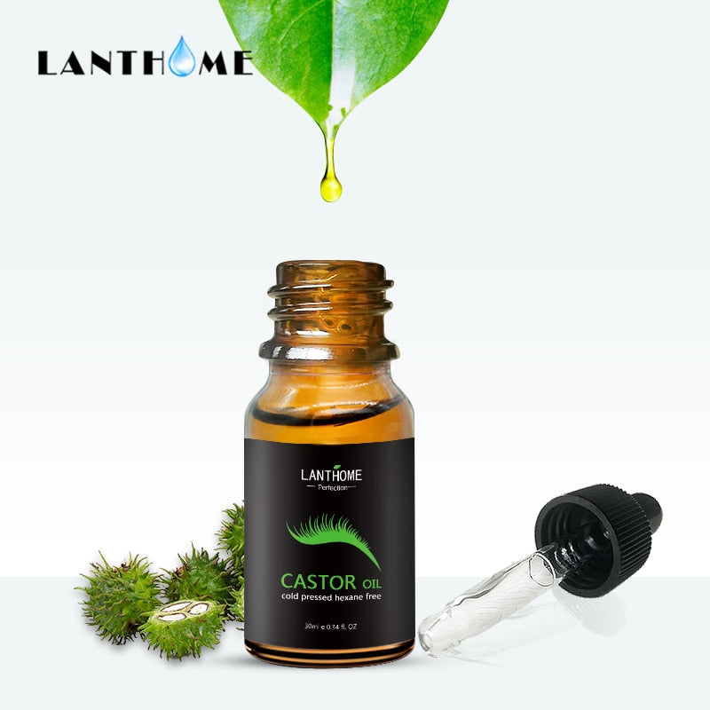 Castor Oil for Eyelash Growth Lanthome - HaiRegrow