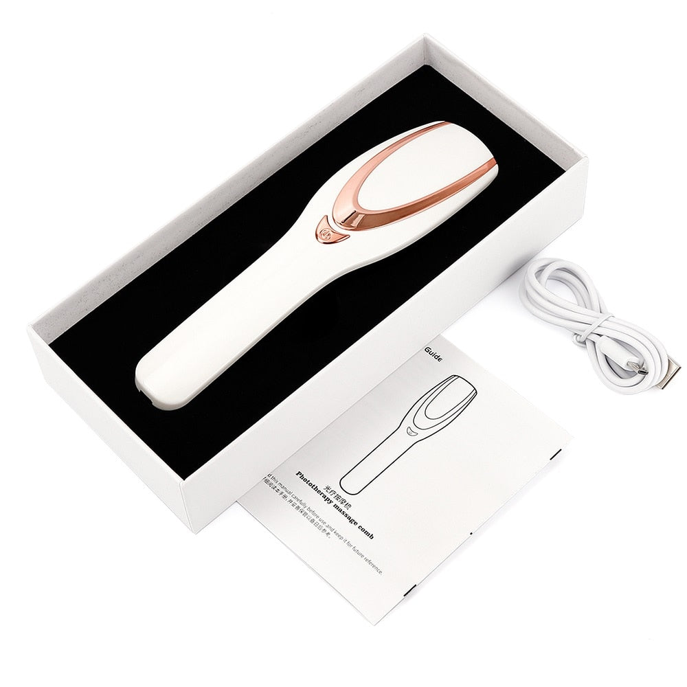 Hair Growth Care Treatment Laser Massage Comb (With Box)