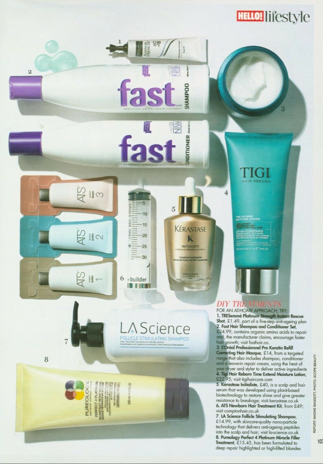 FAST Long Hair Grow Shampoo and Conditioner 300ML