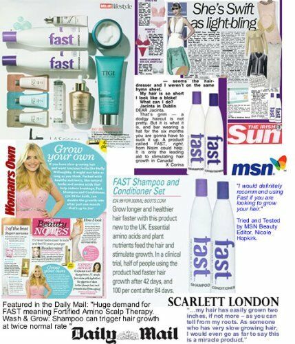 FAST Long Hair Grow Shampoo and Conditioner 300ML