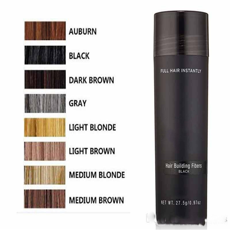 Hair Building Fibers 10 Colors TOP