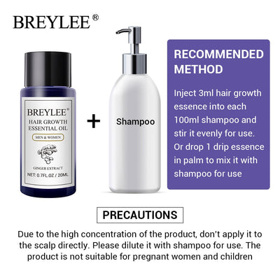 Hair Growth Oil for Alopecia BREYLEE - HaiRegrow