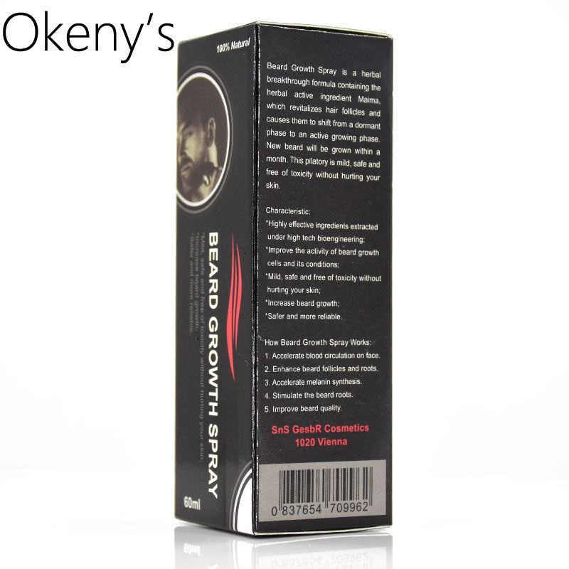 Beard Growth Spray by Okeny's - HaiRegrow