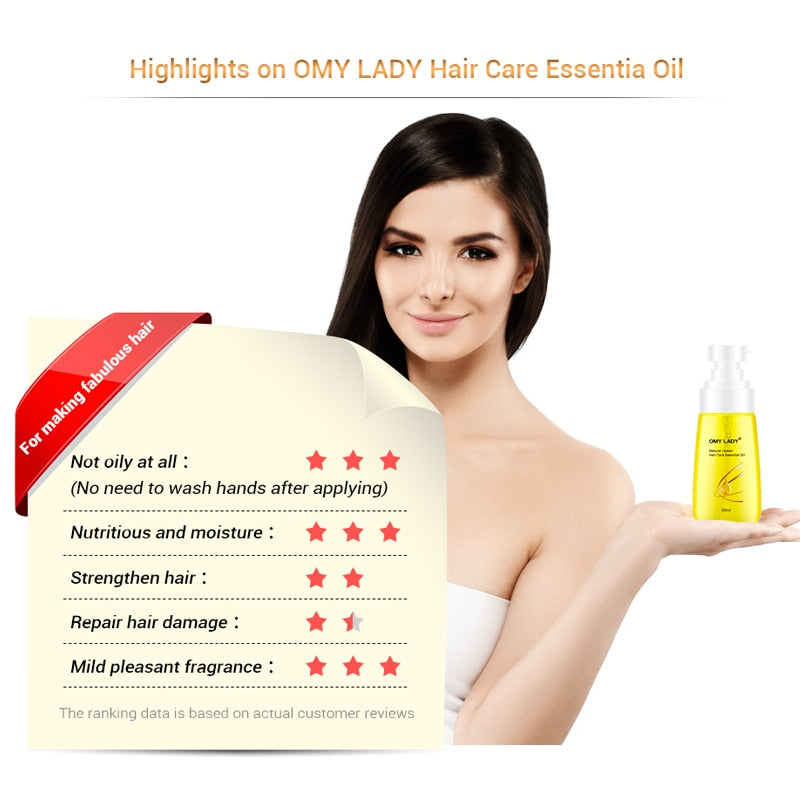 OMY LADY 60ML Jojoba Hair Essential Oil