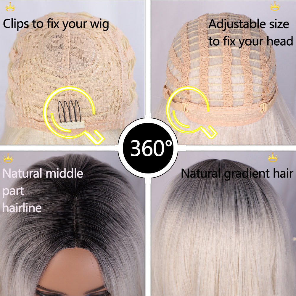 Natural Wig Heat Resistant for Women