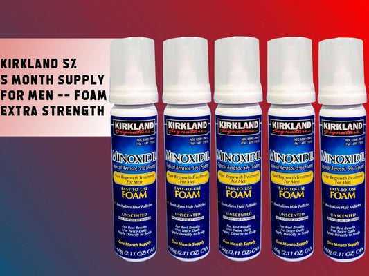 Kirkland Minoxidil 5% Foam