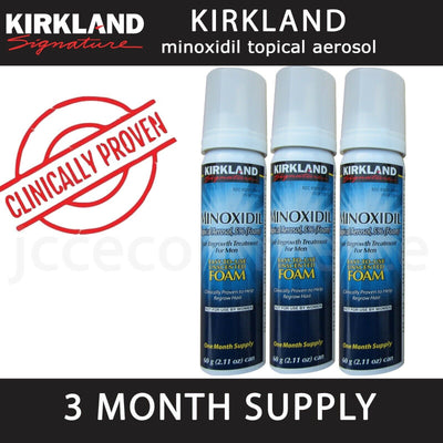 Kirkland Minoxidil 5% Foam - HaiRegrow