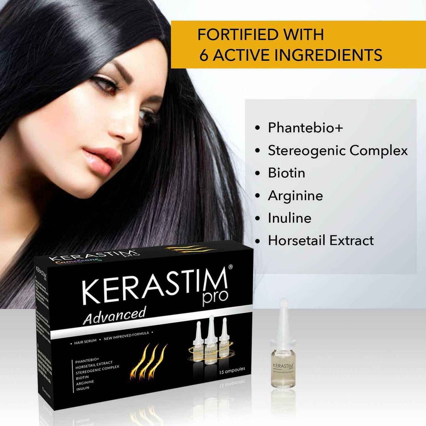 KERASTIM PRO ANTI HAIR LOSS SCALP TREATMENT GROWTH 15x5ml