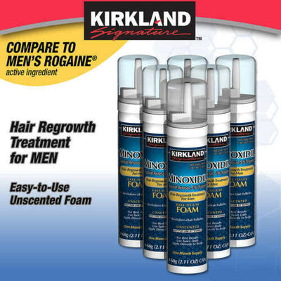 Kirkland Minoxidil 5% Foam - HaiRegrow