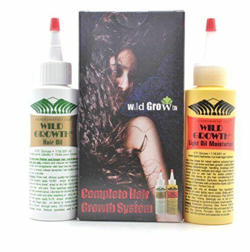 Wild Growth Hair Oil And Light Oil Moisturizer